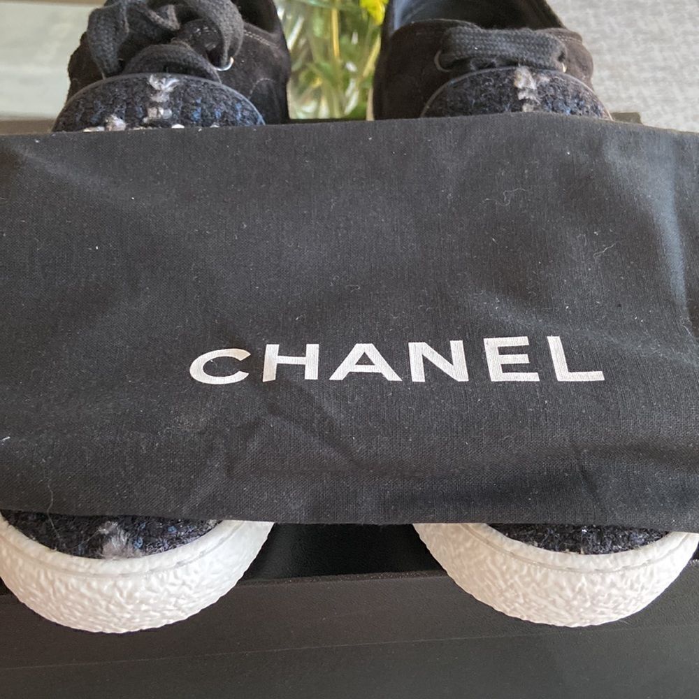 Chanel multicolor  New 2016 Flats Tweed Sneakers Size: EU 42 - Picture 10 of 13